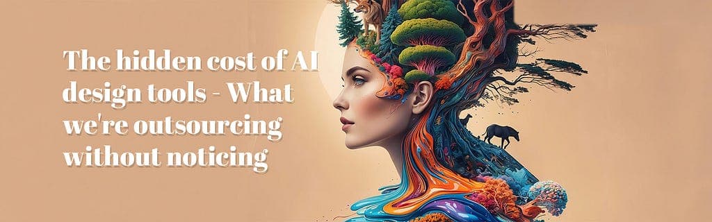 The hidden cost of AI design tools - What we’re outsourcing without noticing