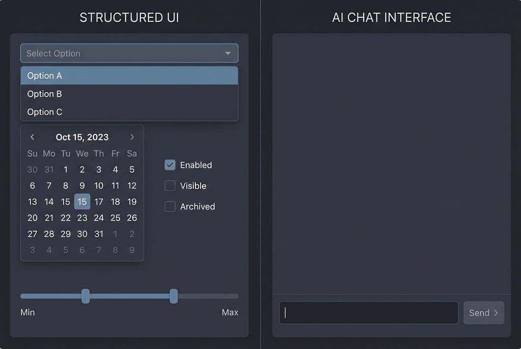 The chat box isn’t a UI paradigm. It’s what shipped.