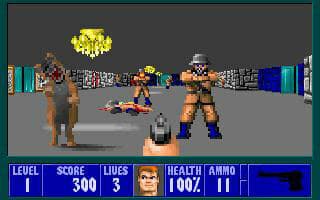 Playing Wolfenstein 3D with one hand in 2026