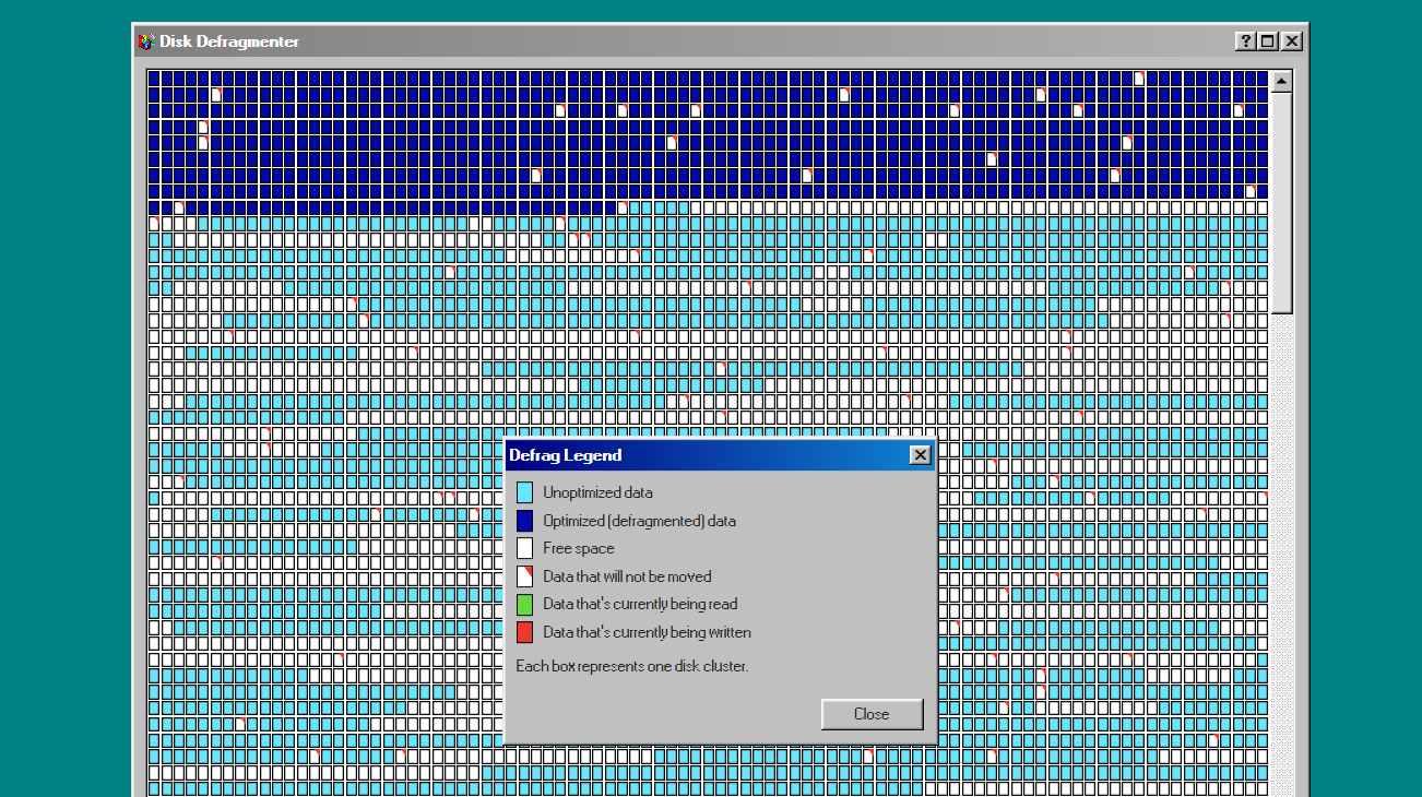 A Defrag Simulator In Your Browser