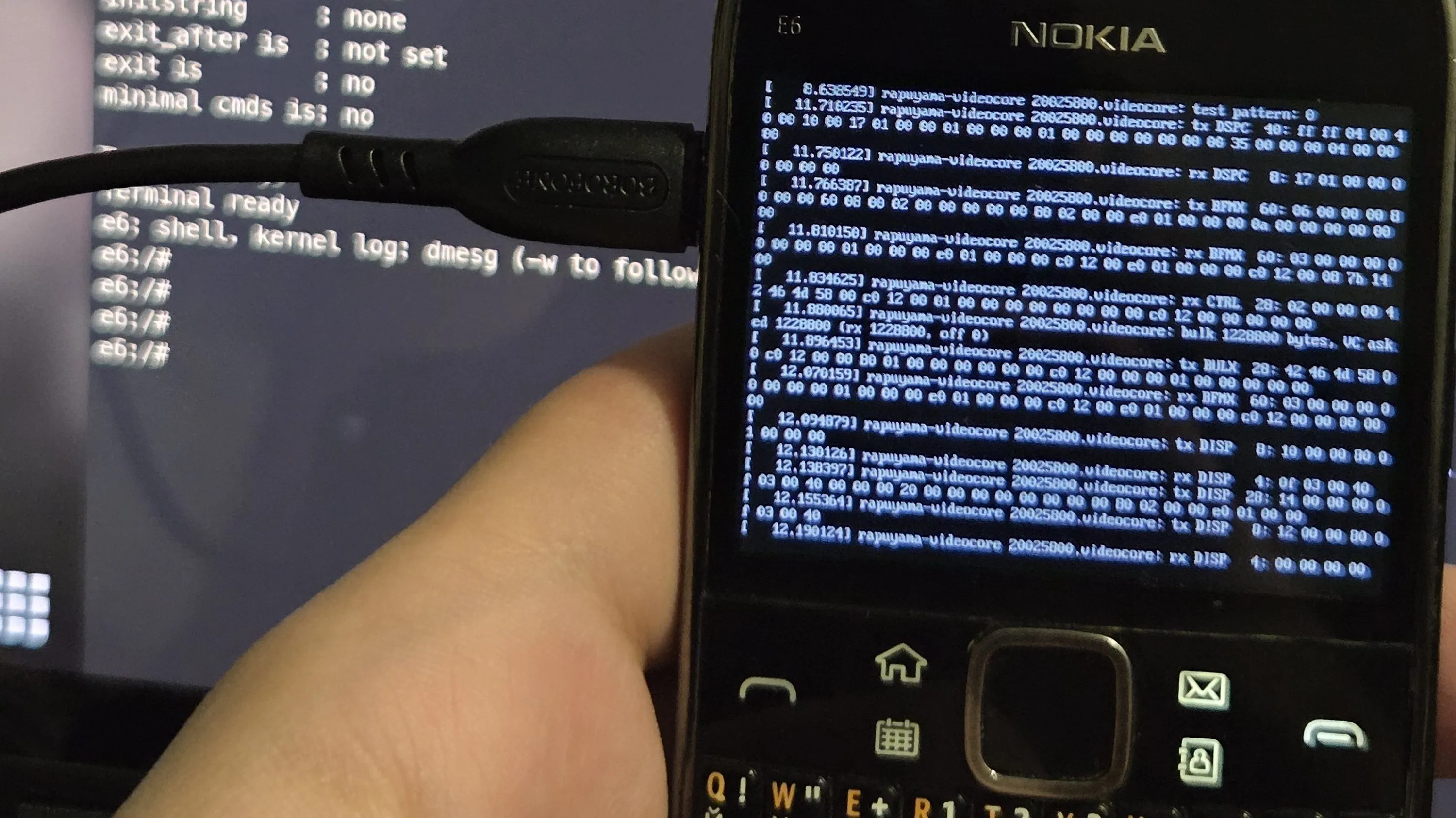Trying to Get Linux Running on a Nokia E6