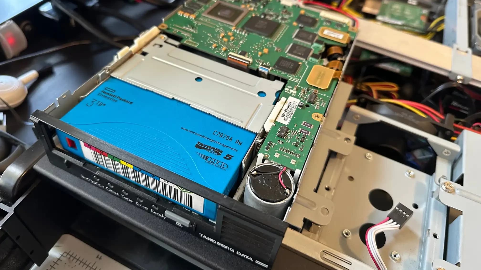 Backup Tapes Come Back to the Homelab