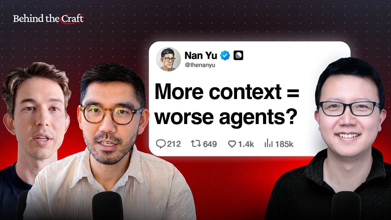 5 Rules for Building AI Agents That Work in Production | Nan Yu & Jacob Shumway