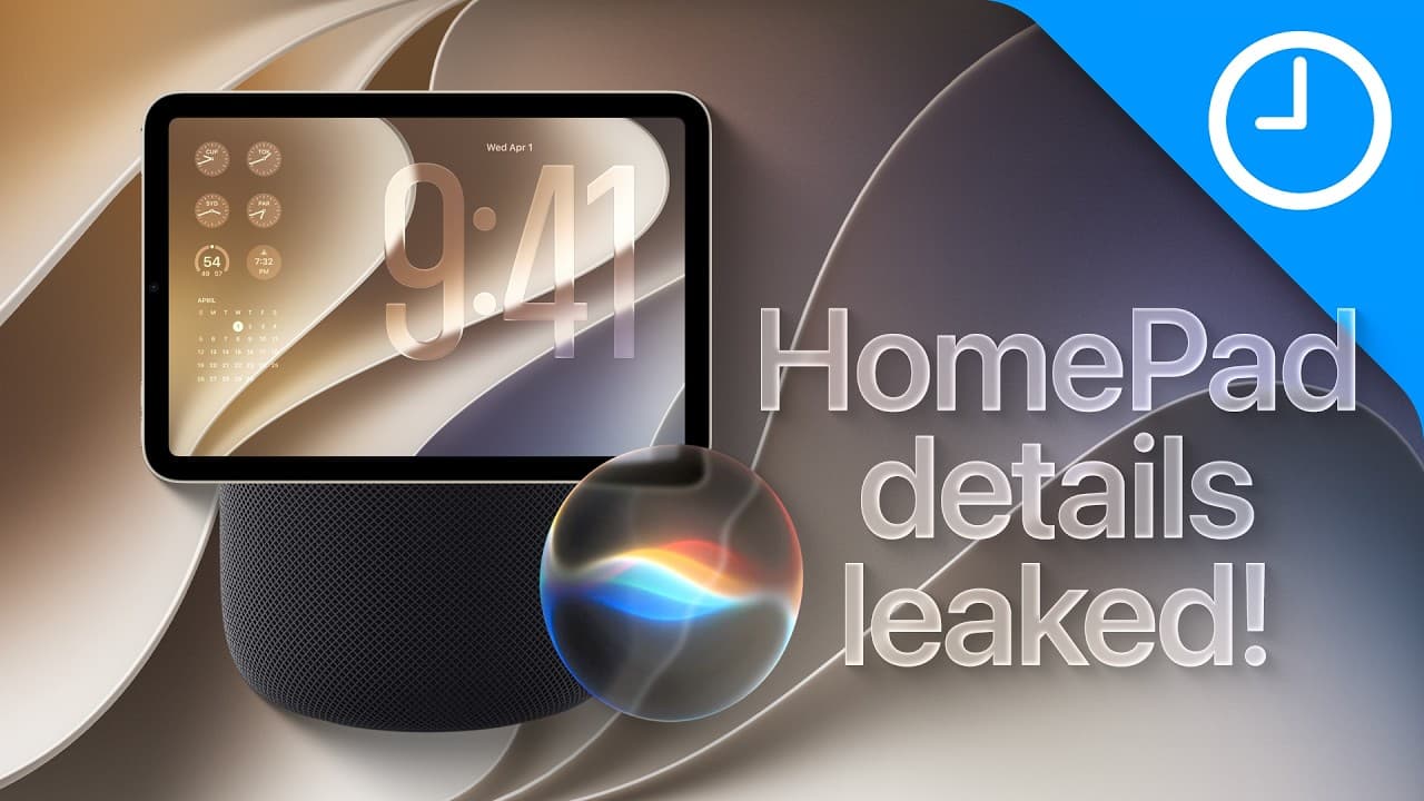 Apple’s HomePad Just Leaked… It’s Basically a Giant Apple Watch