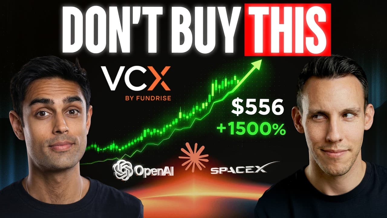 Anthropic, SpaceX, OpenAI in One Stock? The VCX Reality Check