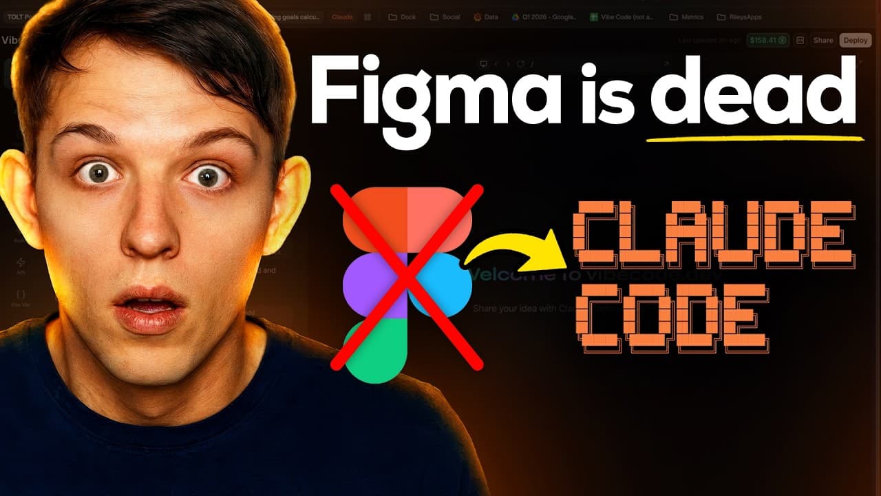 Claude Code can Design Now (Figma is officially in trouble)