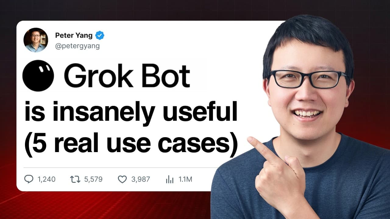 Grok Bot: 5 Must-Try Use Cases for Work and Life (Full Tutorial)