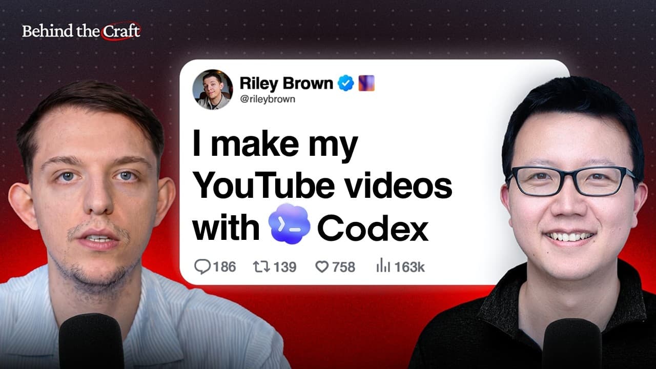 How I Run My 1.5M+ Follower Content Business With Codex | Riley Brown