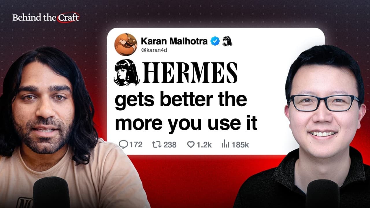 Hermes Co-Founder on Building an AI Agent That Improves Itself | Karan Malhotra