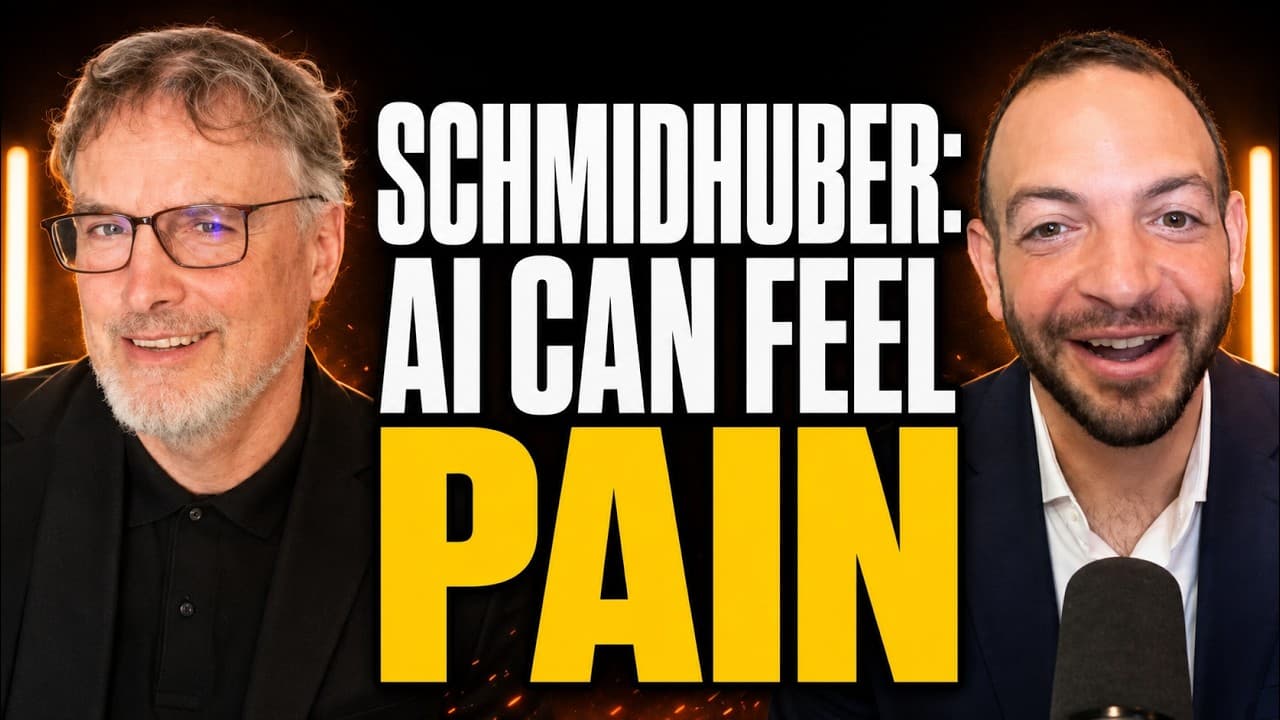 AI Pioneer Jürgen Schmidhuber: AI Already Feels Pain, Loves, and Is Self-Aware