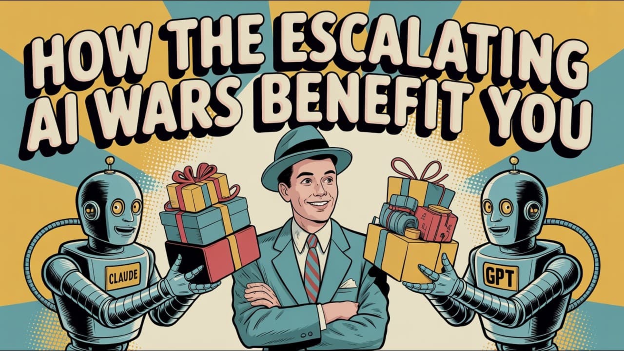 How the Escalating AI Wars Benefit You