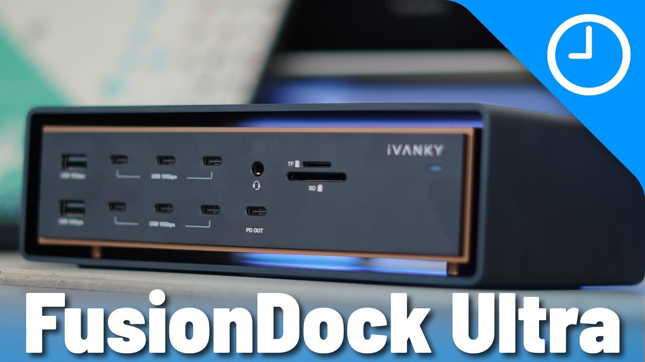 iVANKY FusionDock Ultra: The Thunderbolt 5 dock built for Mac workflows [Sponsored]