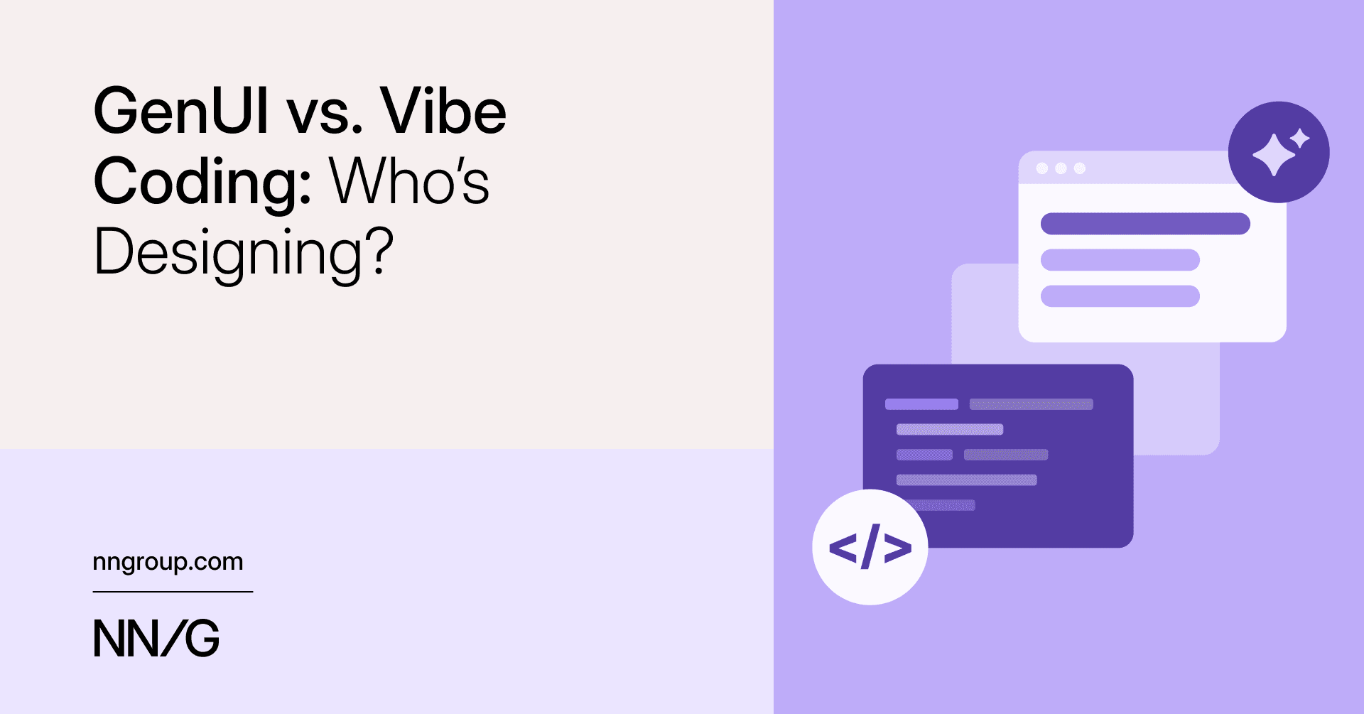 GenUI vs. Vibe Coding: Who’s Designing?