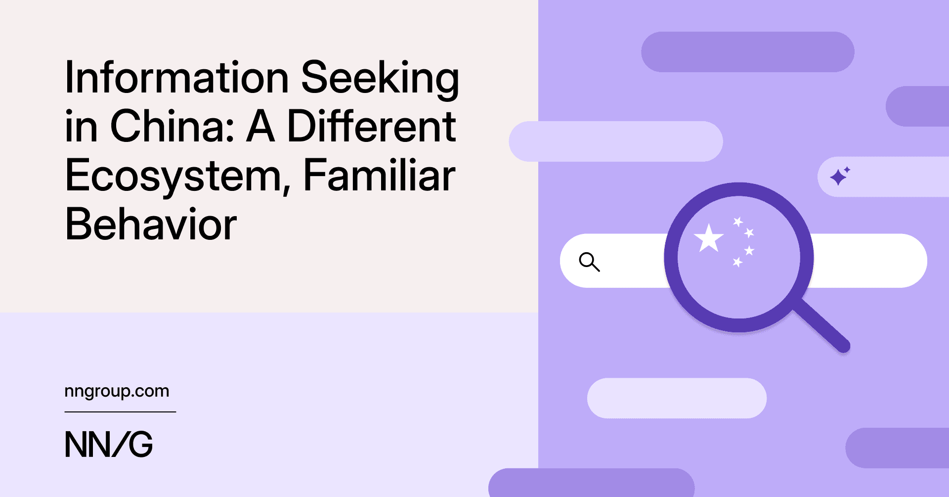 Information Seeking in China: A Different Ecosystem, Familiar Behavior