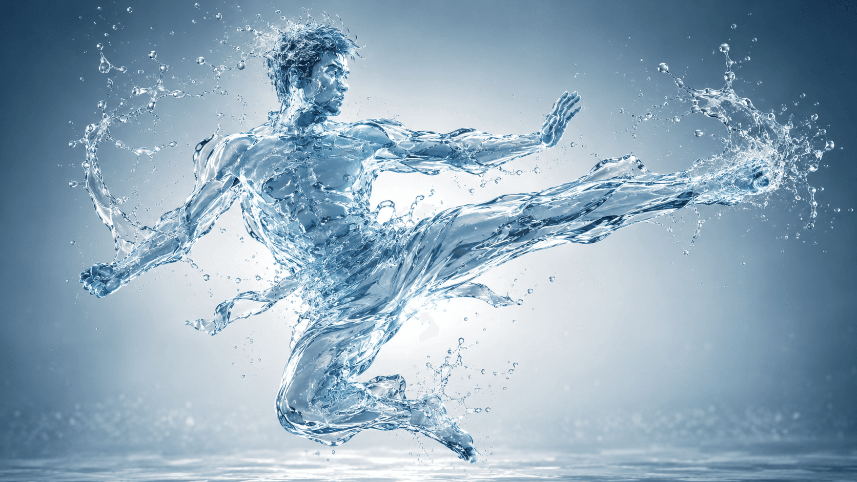 Be like water: Rethinking the design process with AI
