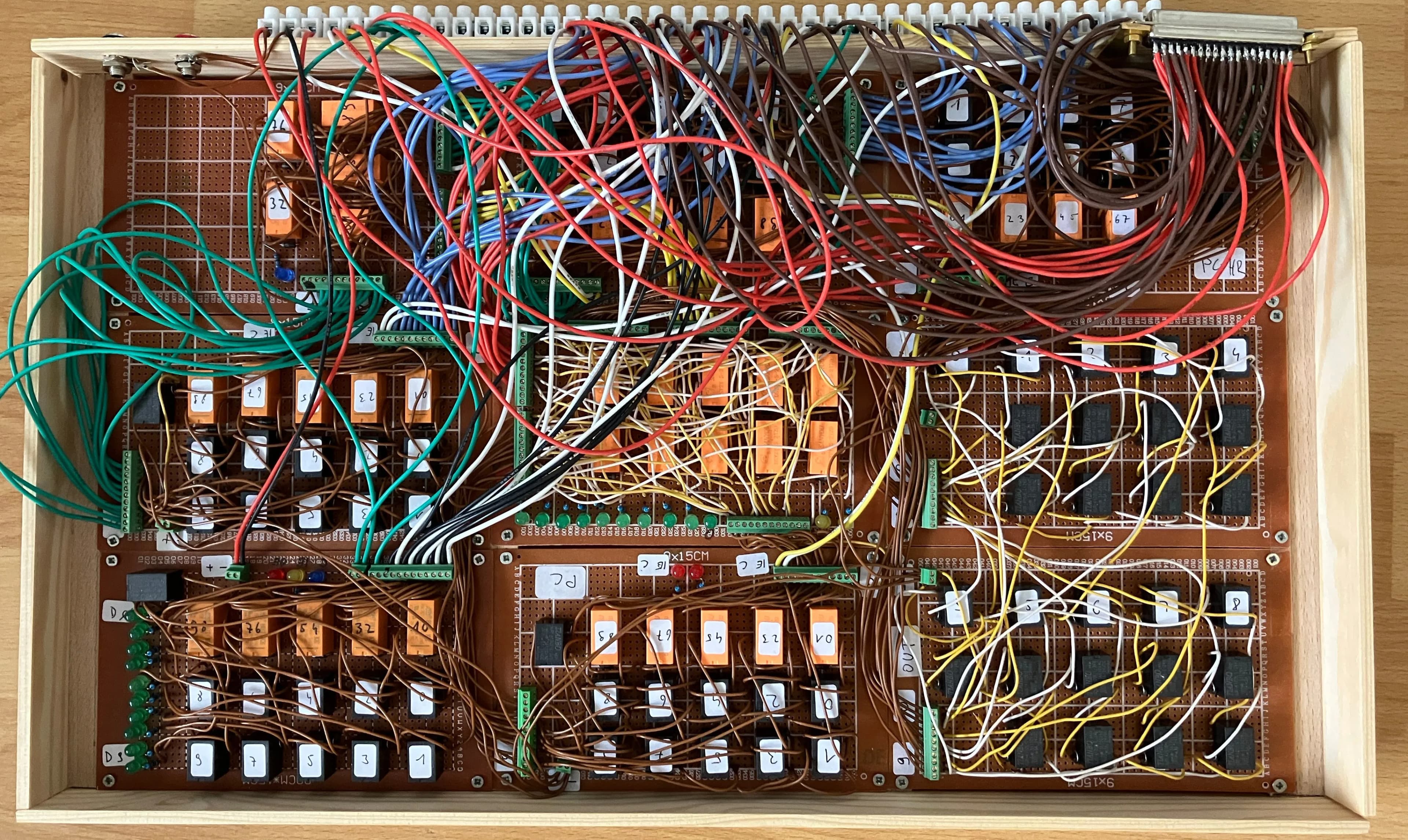 2026 Retrocomputing Challenge: 16-Bit Homebrew Relay Computer