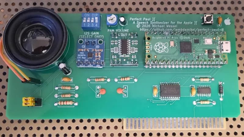It’s The Speech Synthesiser You Wanted, For The Computer You Had