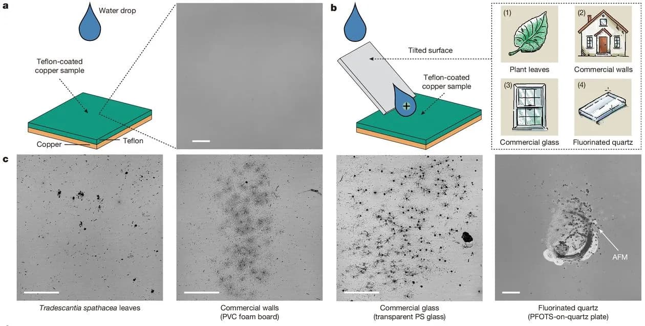 How Charged Water Drops Induce Corrosion