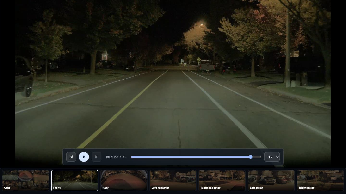 Car’s Camera Footage Backed up to NAS