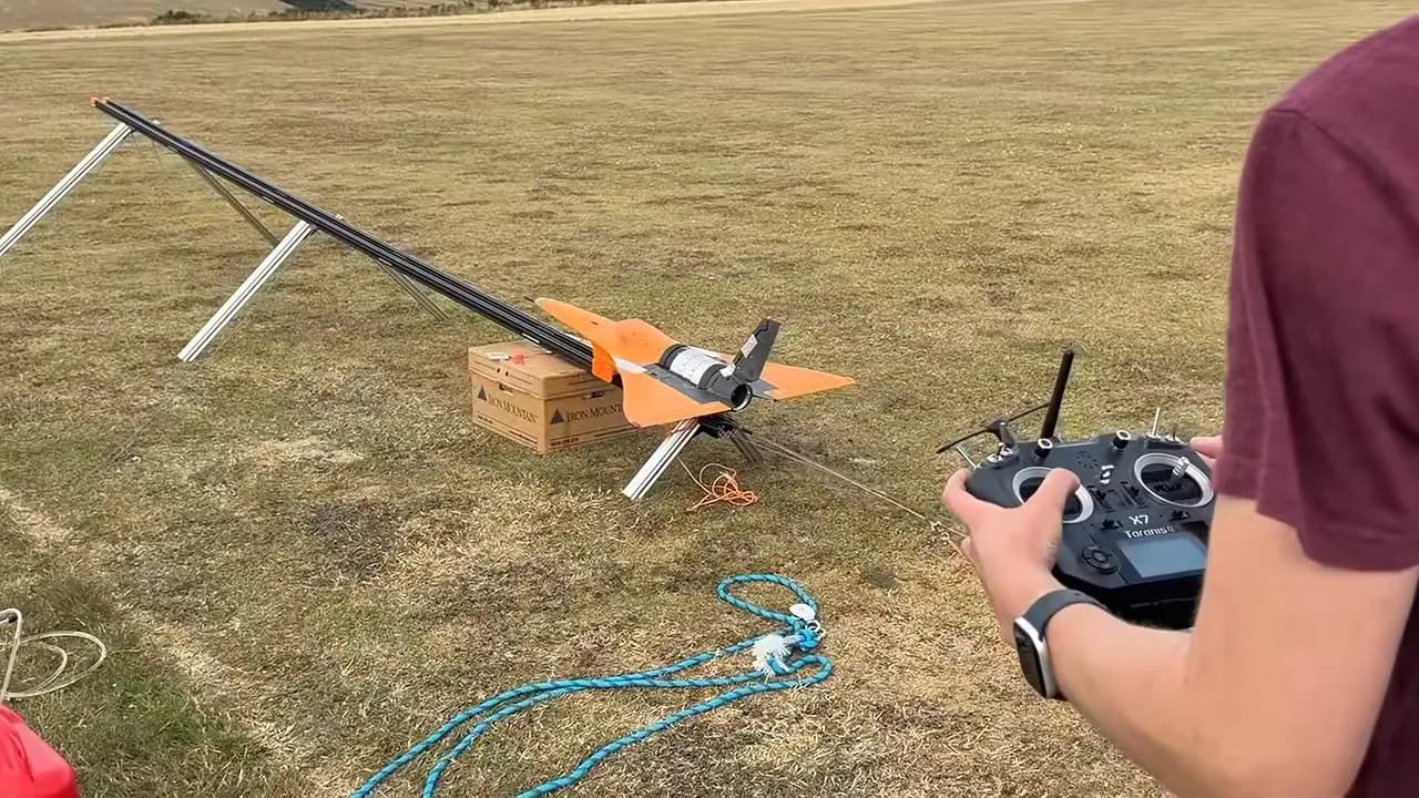 Ambition, Thy Name is a 3D Printed Transonic R/C Jet