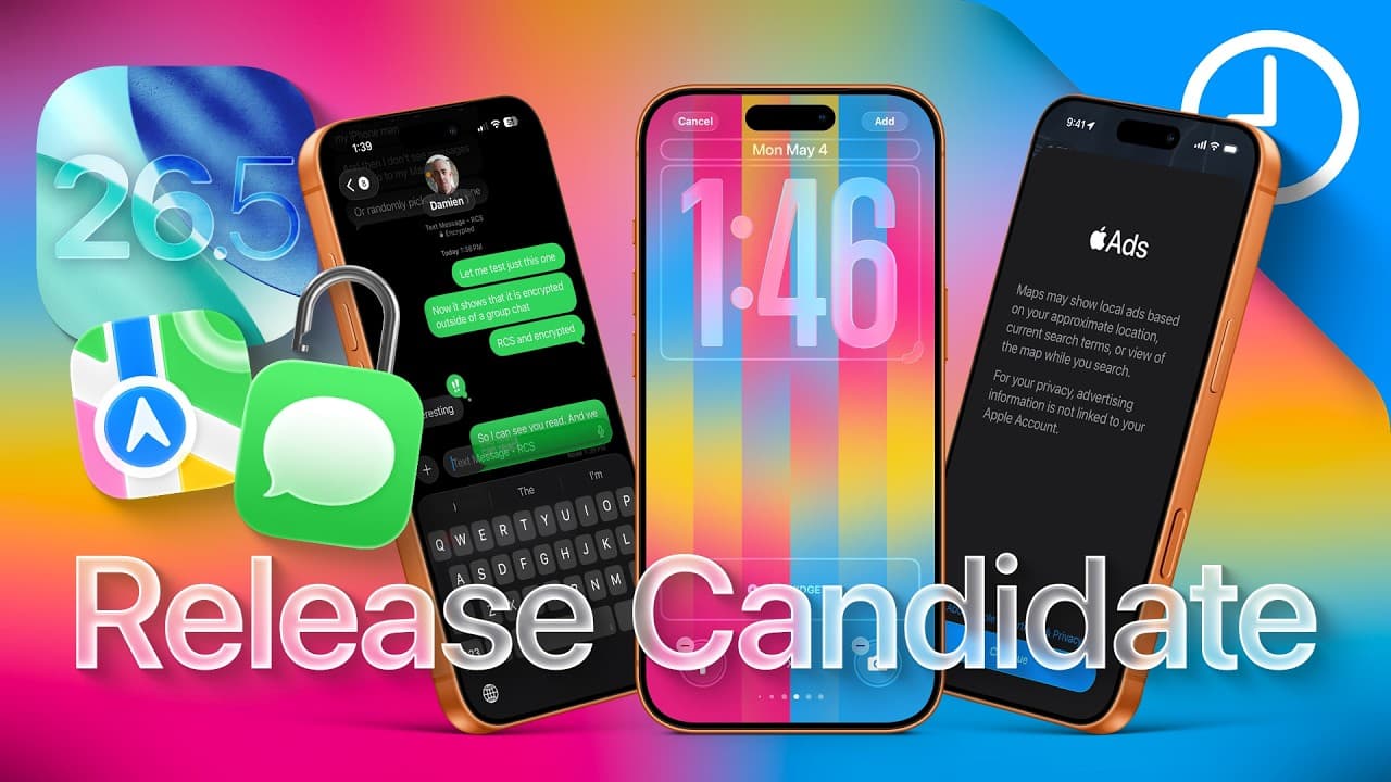 iOS 26.5 RC — Way More Changes Than You Think