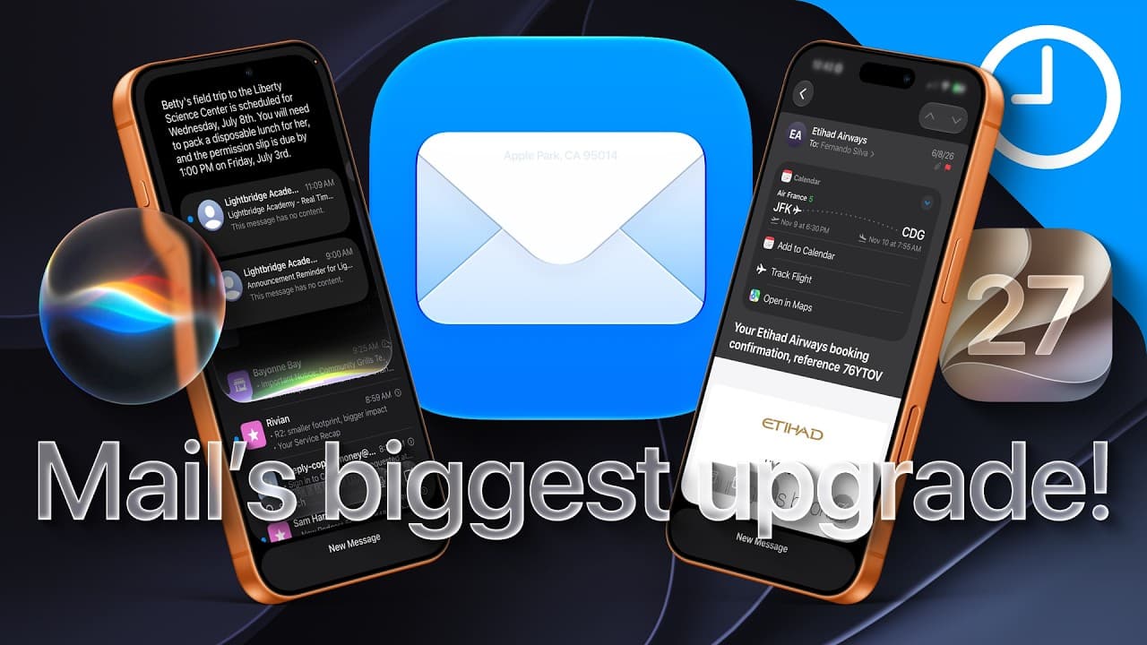Apple FINALLY Fixed Mail in iOS 27! Here Is Everything New!