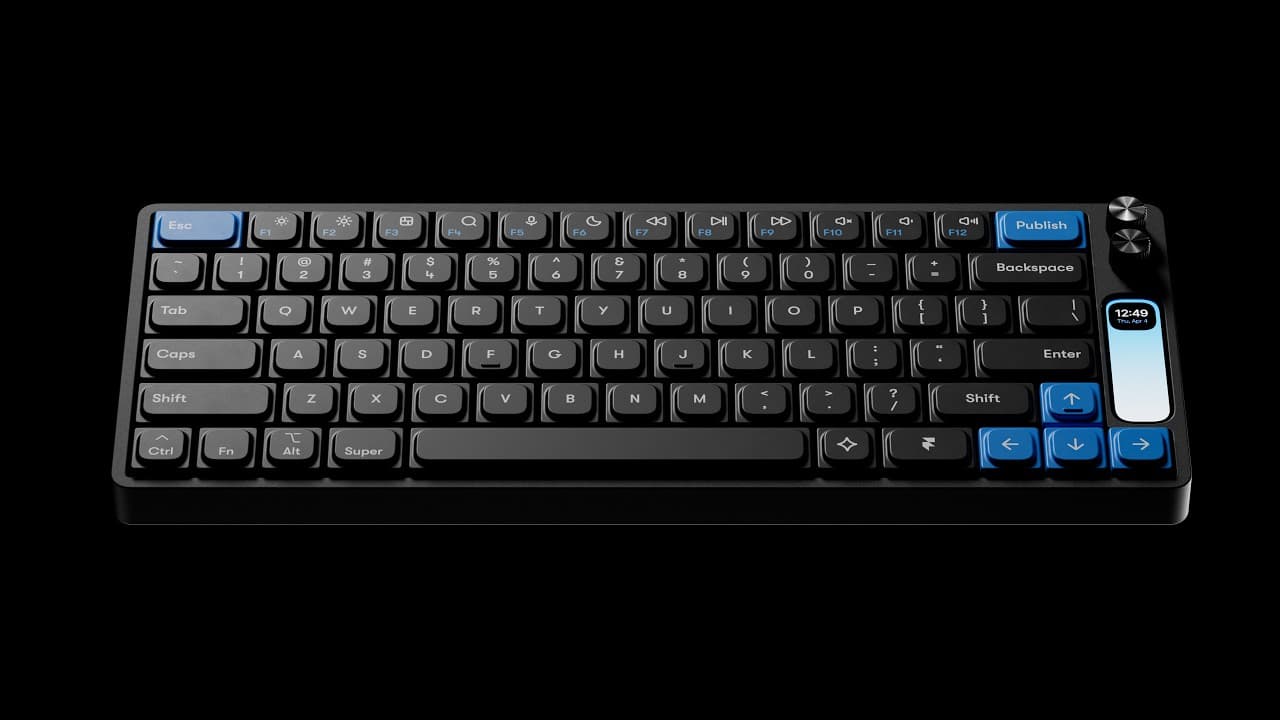 Framer F1 keyboard - Low-profile, full of style