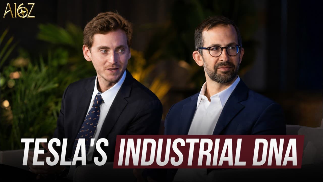 The Founders Who Left Tesla to Rebuild America | a16z