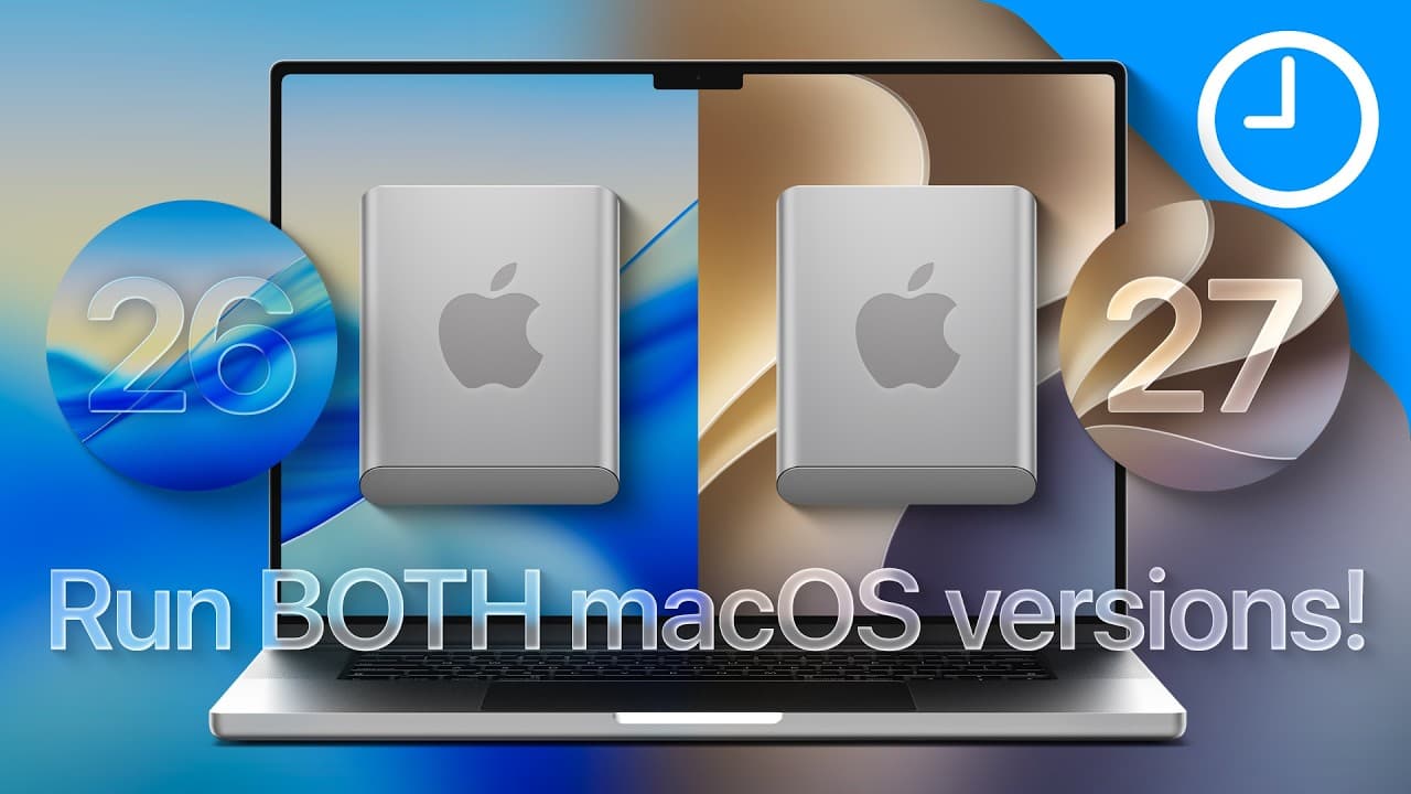 How to run BOTH macOS Tahoe and GoldenGate on same Mac