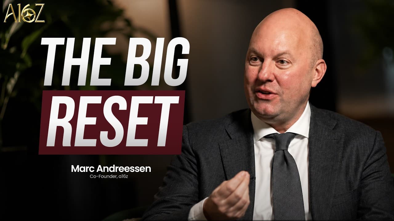 The Golden Age Thesis | Marc Andreessen on MTS
