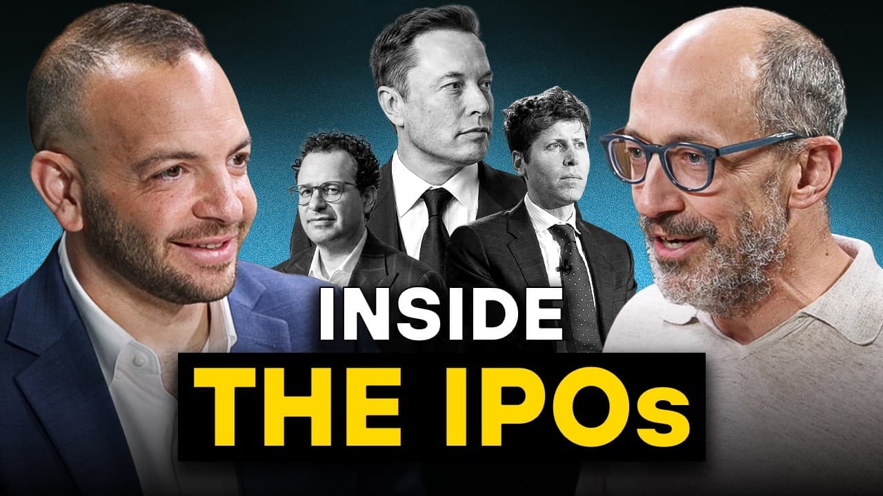 Predicting the SpaceX, OpenAI, and Anthropic IPOs — With Dick Costolo