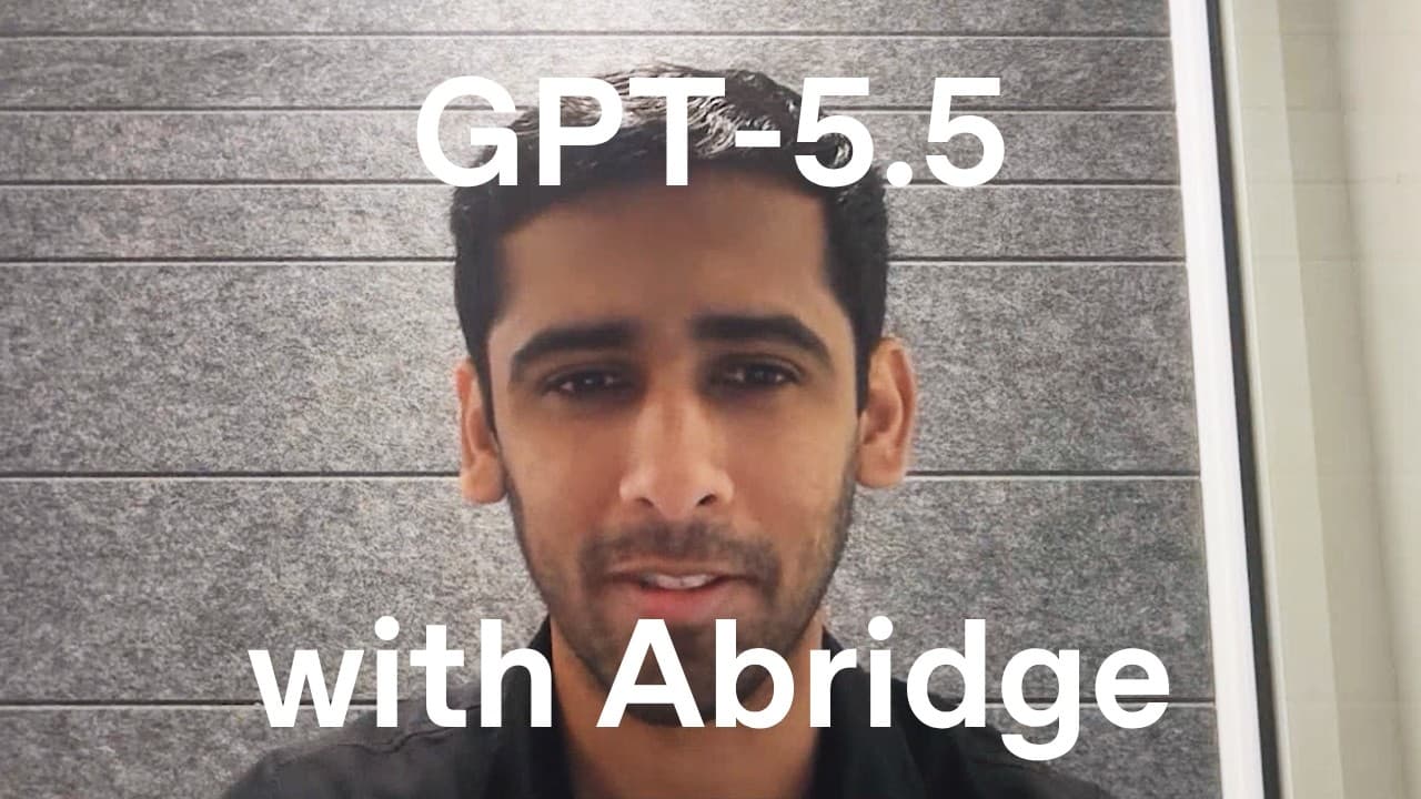 How Abridge uses GPT-5.5 for clinical decision support