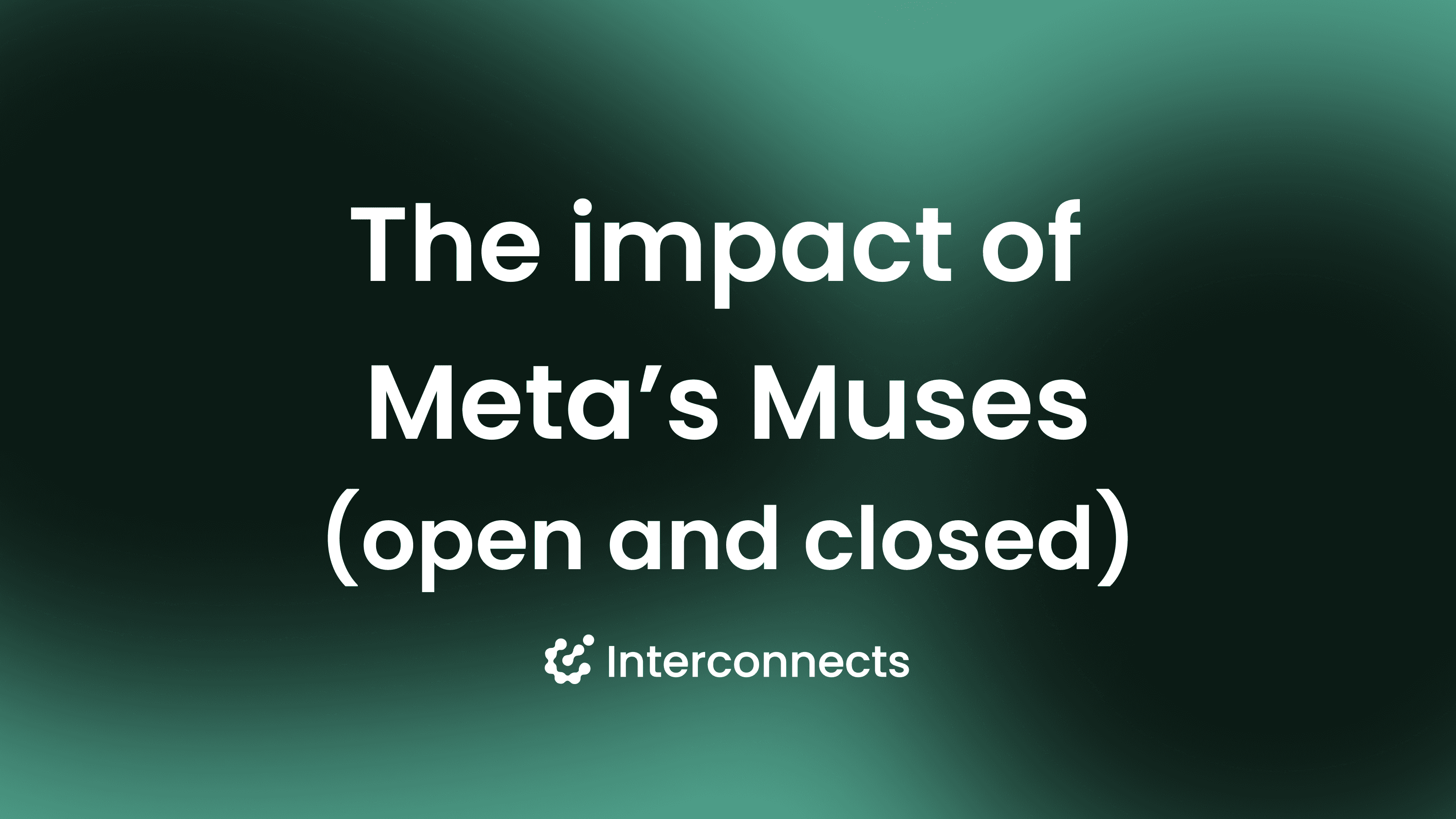 Meta shakes up the frontiers, open and closed